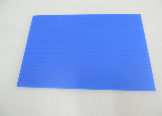 파란색 4x8 물결 모양 플라스틱 시트 500gsm 방수