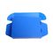 뚜껑 OEM 로고를 가진 파란 접히는 물결 모양 플라스틱 상자