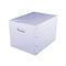 백색 PP 물결 모양 플라스틱 상자, 접을 수 있는 물결 모양 플라스틱 상자